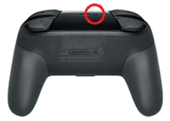 Nintendo Switch Proコントローラー ペアリングボタン